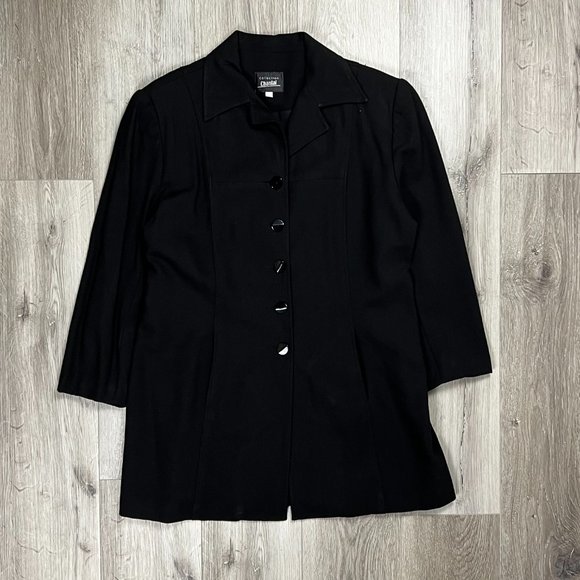 Chantal Collection Vintage Black Size 14 Women's Jacket - Picture 2 of 7